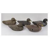 Lot of Ariduk Paper Mache Duck Hunting Decoys