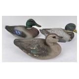 Lot of Sears Paper Mache Duck Hunting Decoys