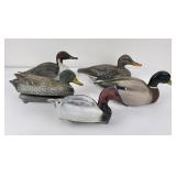 Lot of Plastic Duck Hunting Decoys