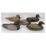 Lot of Carry Lite Paper Mache Duck Hunting Decoys