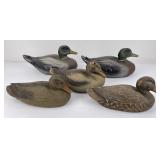 Lot of Carry Lite Paper Mache Duck Hunting Decoys