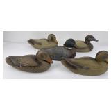 Lot of Carry Lite Paper Mache Duck Hunting Decoys