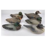 Lot of Carry Lite Paper Mache Duck Hunting Decoys