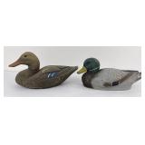 Higgins Sears Paper Mache Duck Hunting Decoys