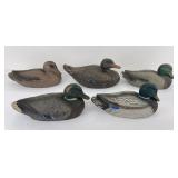 Lot of Carry Lite Paper Mache Duck Hunting Decoys