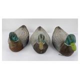 Lot of Ariduk Paper Mache Duck Hunting Decoys