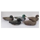 Lot of Ariduk Paper Mache Duck Hunting Decoys