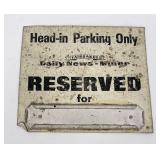 Fairbanks Alaska Miner Daily Newspaper Sign