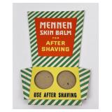 Mennen Skin Balm Store Display Advertising Sign