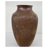 Mexican Hand Hammered Copper Vase