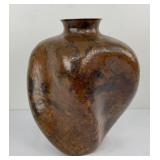 Bricio Pureco Farfan Hammered Copper Vase