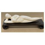Antique Chinese Ivory Carved Nude Doctors Model