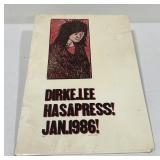 Dirk Lee Missoula Montana Woodblock Print