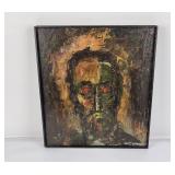 Cadieux Outsider Artist Oil on Canvas