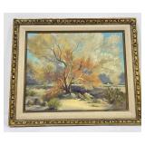 Mary Jarrett California Oil on Canvas Painting