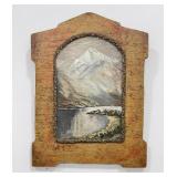 Antique Washington State Oil Painting on Board