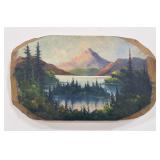 Antique Northwest Tourist Plein Air Painting