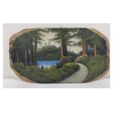 Antique Northwest Tourist Plein Air Painting