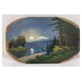 Antique Northwest Tourist Plein Air Painting