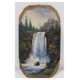 Antique Northwest Tourist Plein Air Painting