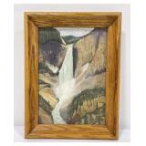 Yellowstone Park Montana Oil on Canvas