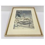 Japanese Woodblock Print Benji Asada