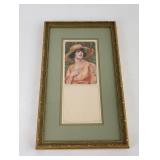 Art Nouveau Blank Calendar Page