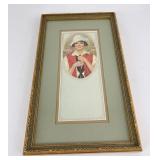 Art Nouveau Blank Calendar Page