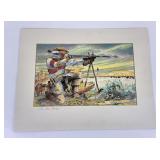 Forrest Hill Native American Indian Drawing