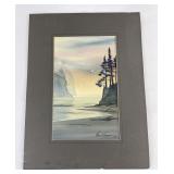 Dan Allen Deegan Watercolor Painting