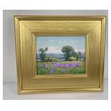 Taylor Lynde Violet Interwoven Montana Painting