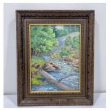 Dorothy Forbes Montana Oil on Canvas Painting