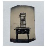 Antique Patent Model Tintype Photo