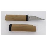 Custom Made Japanese Kitchen or Leather Knife