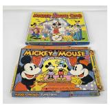 Pair of Vintage Mickey Mouse Games