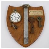 New York Central Hamilton 992 Railroad Watch