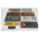 Lot of Montana License Plates 30