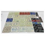 Lot of Montana Motorcycle License Plates