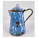 Antique Montana Frontier Cowboy Coffee Pot