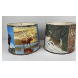 Pair of Western Lamp Shades