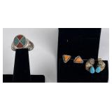 Lot of Navajo Indian Jewelry