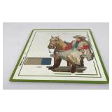 Montana Cowgirl Advertising Mirror