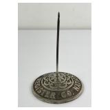 Antique National Cash Register Receipt Spike