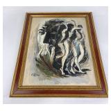 Percy Edward Watson Australia Oil on Board