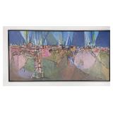 Donovan Johnson Mid Century Oil on Canvas