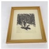 Michael Coleman Photogravure Artist Proof Montana