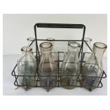 Group of Antique Milk Bottles
