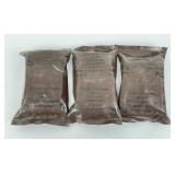 Lot of 3 Military MRE Units