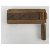WW1 Emergency Gas Alarm Rattle