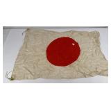 WW2 Japanese Battle Captured Meatball Flag